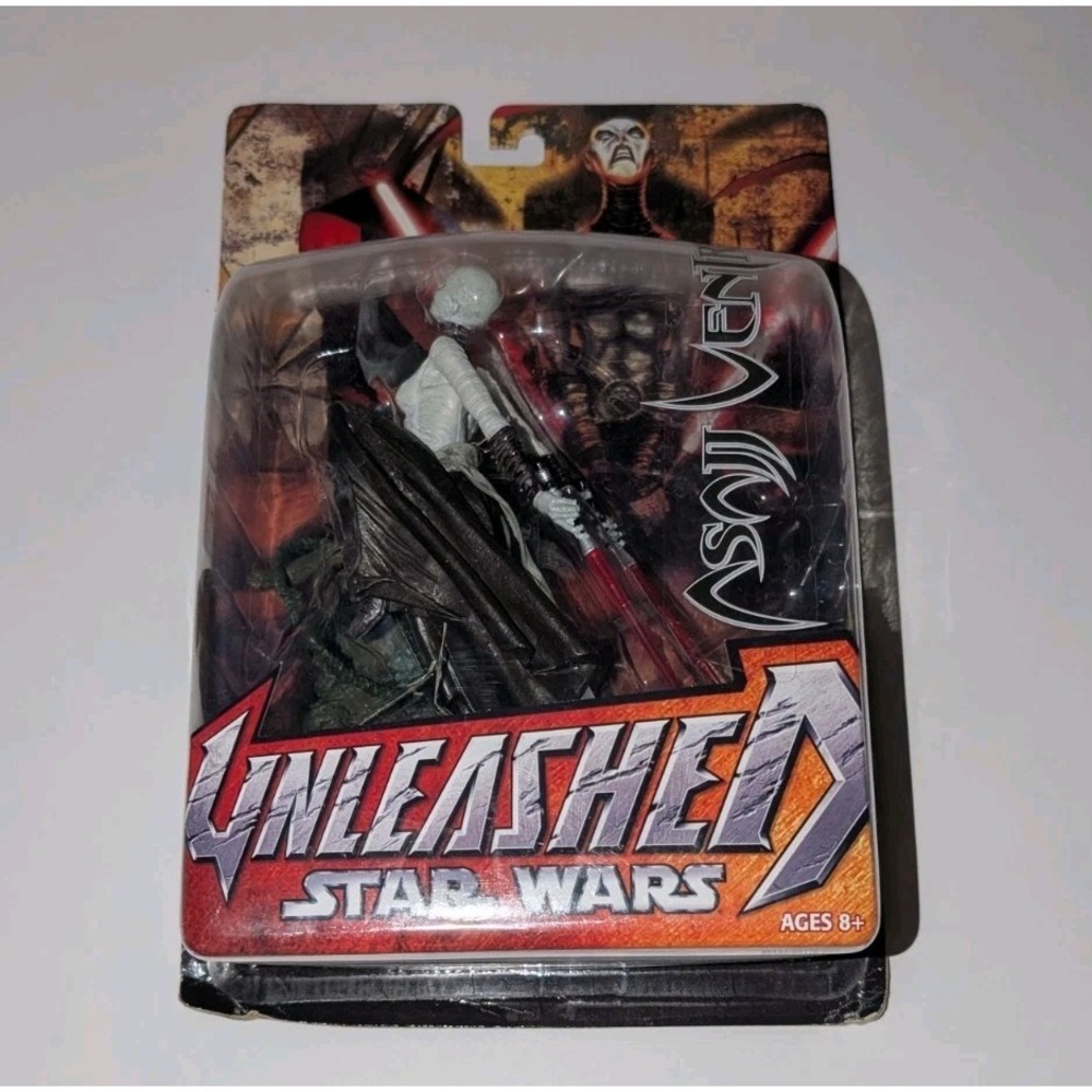 Star Wars Unleashed Asajj Ventress Figure 2004 Hasbro Display Statue